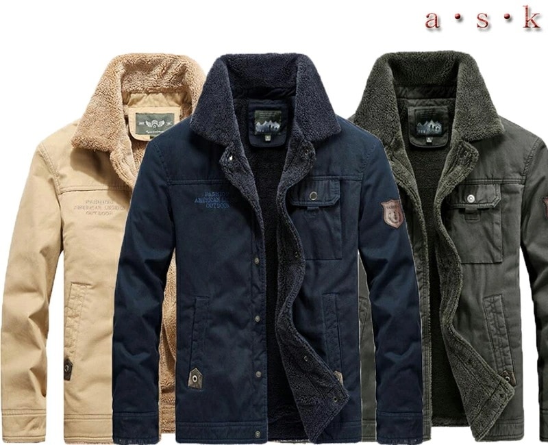 【本日限定】メンズ ジャケット 裏起毛 コート ショート丈 厚手ジャケット トレンチコート カジュアルアウター 冬服 防寒服 ミリタリーコート ライダース ジャケット 3色 M-6XL