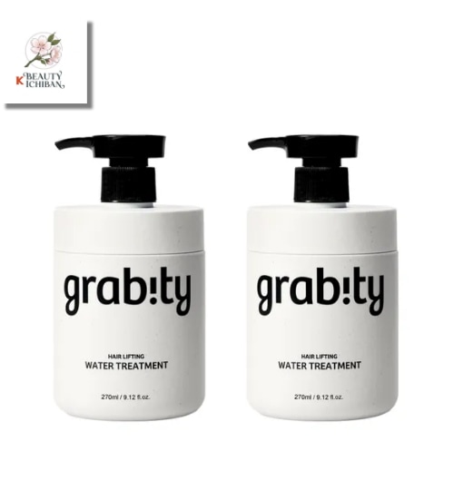 【正規品／韓国人気】 グラビティ ヘアリフティング ウォーター トリートメント 270ml*2 大容量 ボリュームUP ぺたんこ髪・細い髪ケア・ハリコシ改善 クリニック