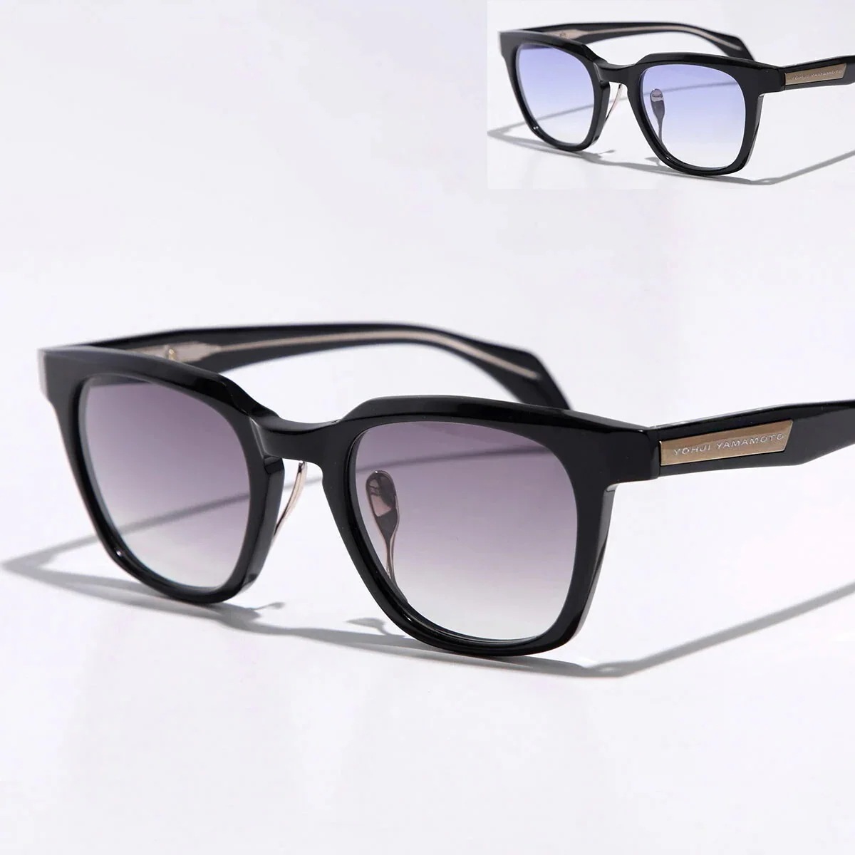 Yohji Yamamoto ヨウジヤマモト サングラス 19-0092-1 メンズ ウェリントン型 クリングスタイプ グラデーションレンズ アイウェア カラー2色 【ts】