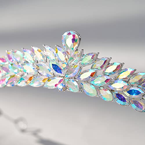並行輸入品SWEETV Tiaras and Crowns for Women Girls Crys