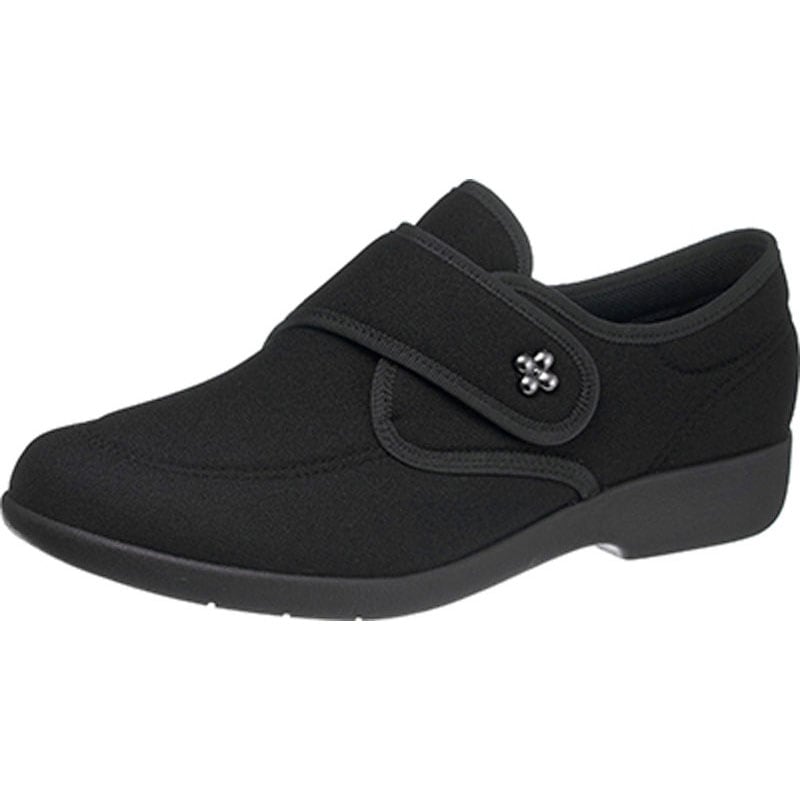 Asahi KHS L118 BKストレッチ 快歩主義 シューズ (KS23328)