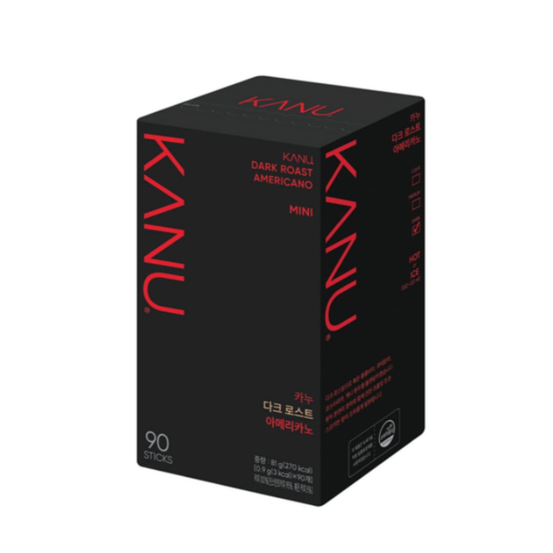 韓国コーヒーアメリカーノコーヒー ,ダークロースト アメリカーノ ミニ コーヒースティック 90本入り,