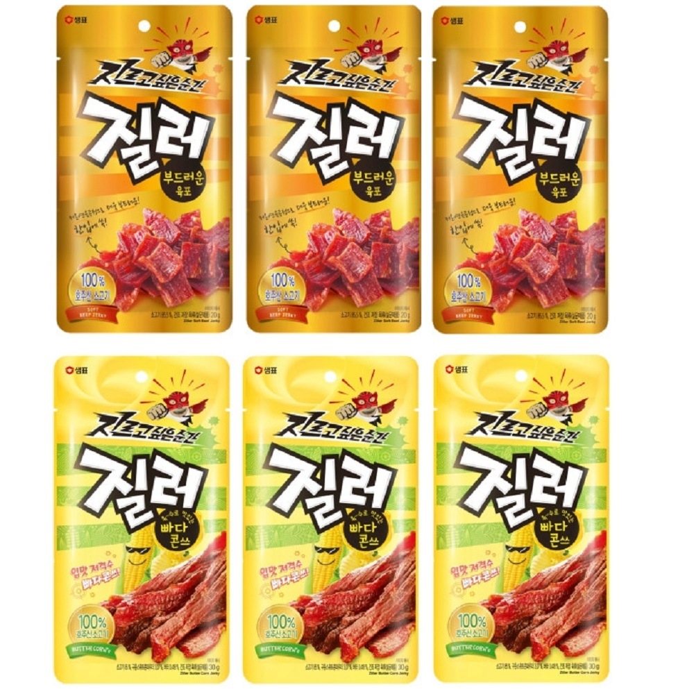 韓国-KMEAL-KFOOD-擦って柔らかい干し肉20gx3&パダ干し肉30gx3 5,219円