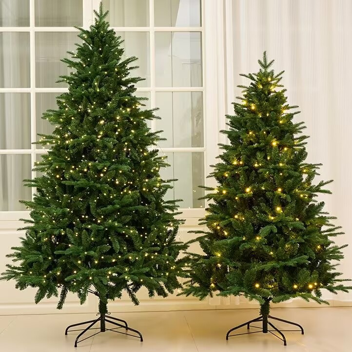 peハイブリッドクリスマスツリー家庭用クリスマス装飾リビング高級感発光暗号化ダミーヌードツリー