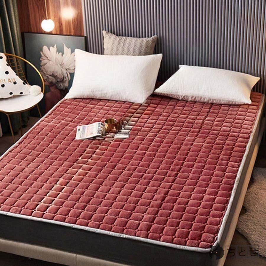 敷きパッド 敷毛布 敷き毛布 敷きパッド 敷パッド 敷きパット 敷パット 敷きマット パッドシーツ パットシーツ あったか マイクロファイバー レーヨン 滑らか 4,774円