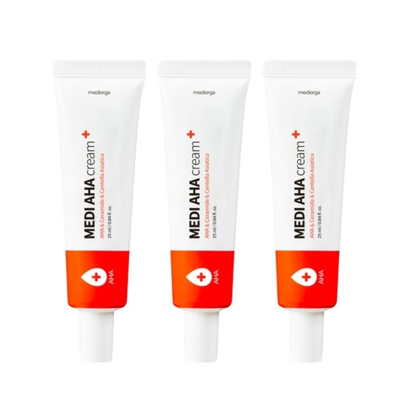 [1+1+1]メディオルガ アハクリーム イボ取りクリーム25ml 3個 角質ケア イボ除去クリーム スポットケア