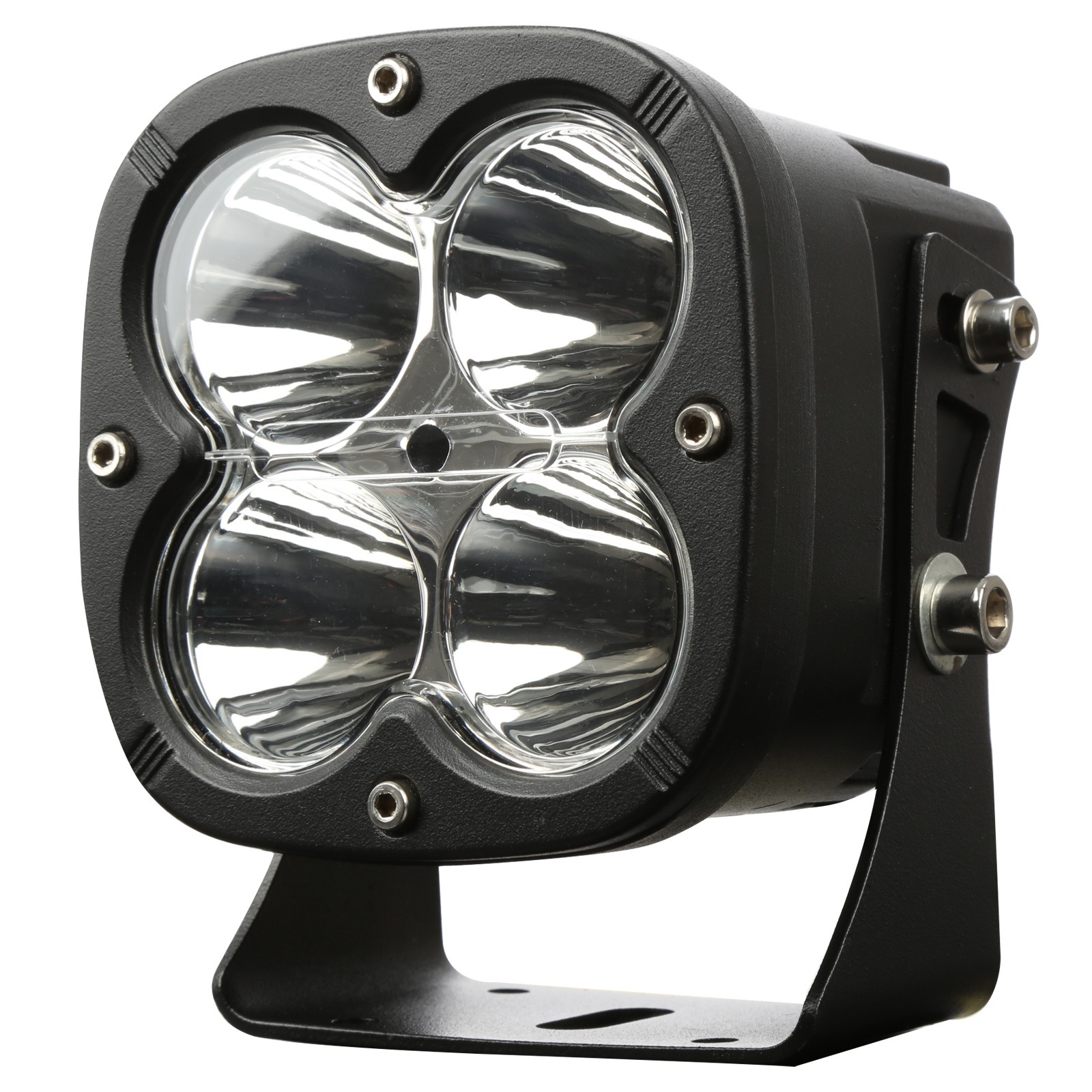 LED ライトポッド 作業灯 40W スポット挟角 12V 24V 48V 9V-60V対応 ワークライト P-553