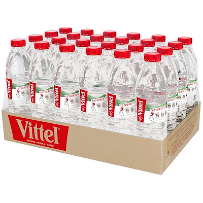 他サイト： Vittel(ヴィッテル) 硬水 ナチュラルミネラルウォーター ペットボトル 500ml × 24本 (フランス ヴォージュ山脈 カルシウム マグネシウム)[正規輸入品]の商品画像