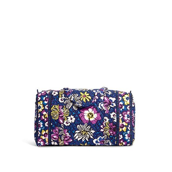 Vera Bradley Large Duffel Bag (African Violet with Violet Interior) 並行輸入品
