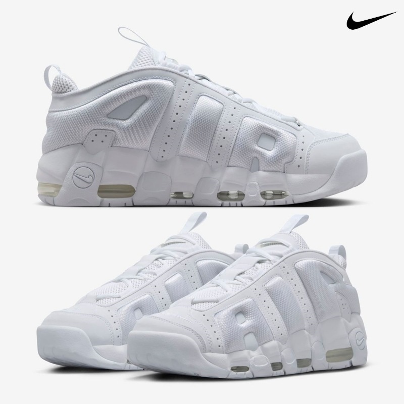 [NIKE] ナイキ スニーカー エア モア アップテンポ LOW シューズ / WHITE