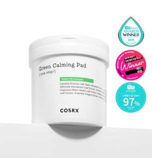 [180枚大容量] [鎮静ケア] ワンステップ グリーンカーミングパッド ダブル企画 (90枚+90枚)