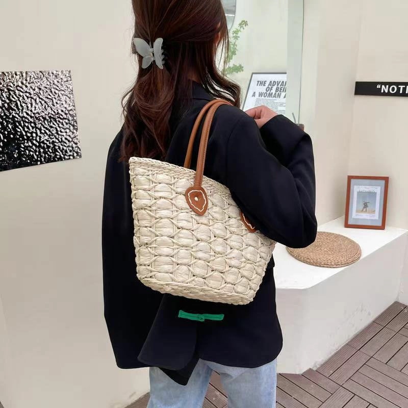 ストローバッグ 夏 おしゃれ レディース 海 トートバッグ かごバッグ リゾート 旅行 通勤 大人 お出かけ 草編みバッグ かわいい ビーチ 麦わらバッグ 手提げバッグ バッグ 上品 母の日 贈り物