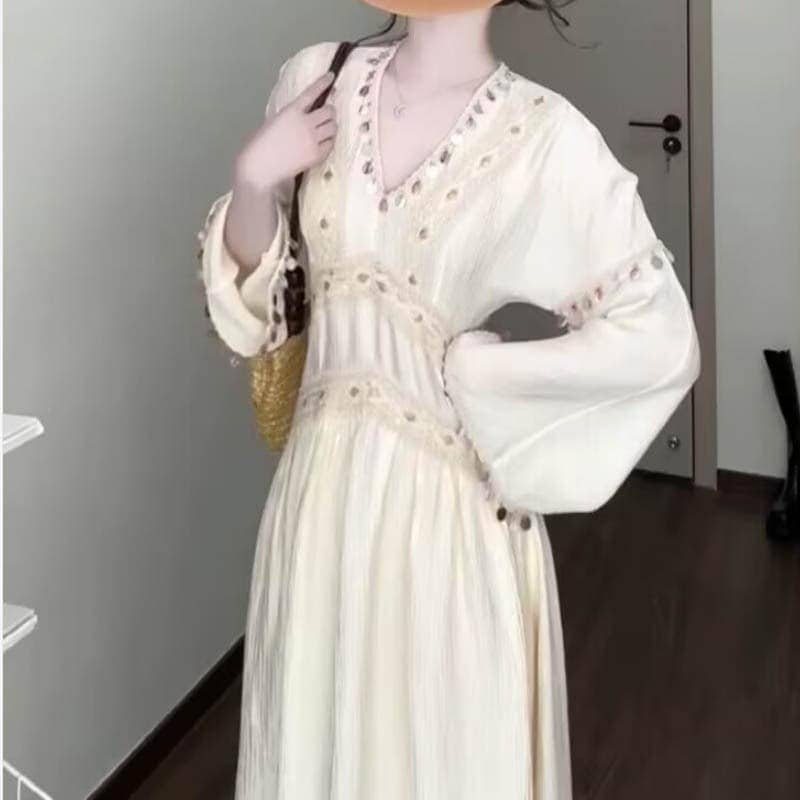 ２点で13o円OFF！【最安値挑戦】秋冬新型広州十三行早新中式着付けワンピース子供2025禅意ロングスカート 品質良い