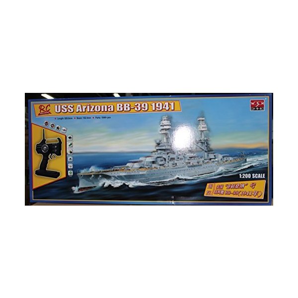 REMOTE CONTROLLED SHIP USS Arizona BB-39 1941 R / C 2.4G 並行輸入品