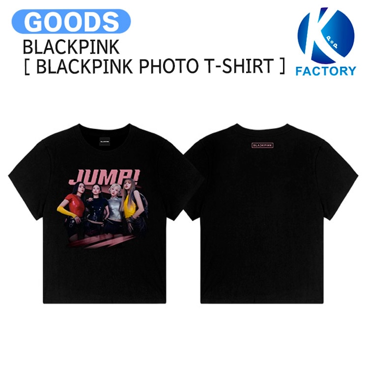 国内発送 BLACKPINK [ BLACKPINK PHOTO T-SHIRT ] BLACKPINK JUMP OFFICIAL MERCH / 公式グッズ / 予約商品 6,618円