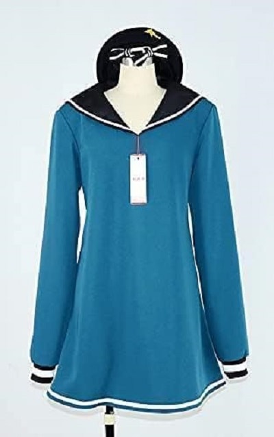 フェイトグランドオーダーFGOFate go ネモプロフェッサー 髪飾り付き コスプレ衣装