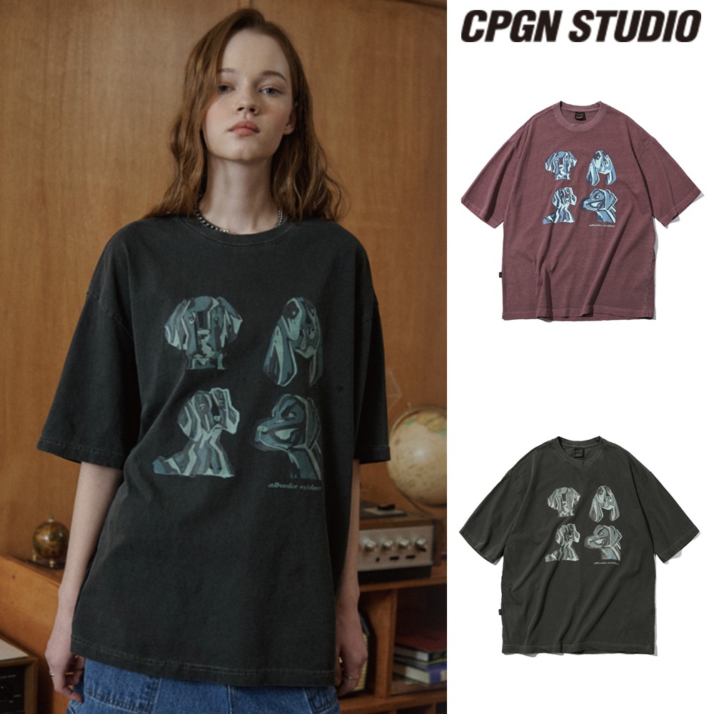 【CPGN STUDIO】 Rough Collie Pigment Short Sleeve T-shirt