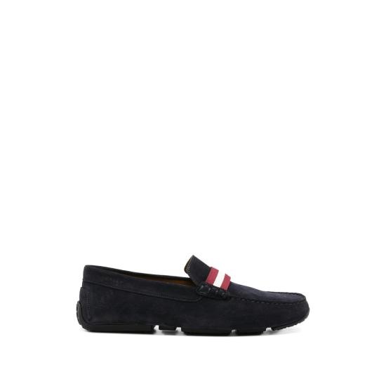 BALLY Men Laced up Shoes MSD02P SU038 I5X2 BLUE