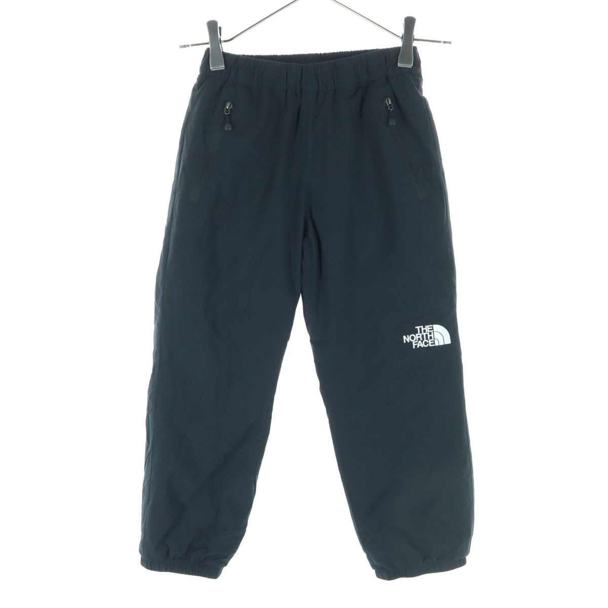 美品 シャカシャカ 中綿ロングパンツ 110 ブラック NYJ82031 キッズ 古着