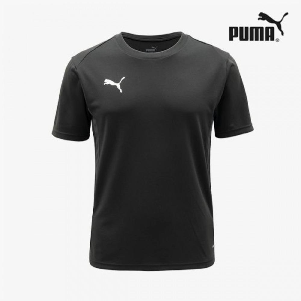 Puma Galleria Puma メンズジムスーツチームゴール半袖ラウンド T シャツ