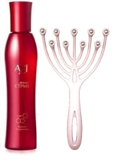 発毛促進 抜毛予防 育毛 薬用 AXI サイトプラインMX 200ml＋リフレッシュローラー（頭皮用）1つの2点セット