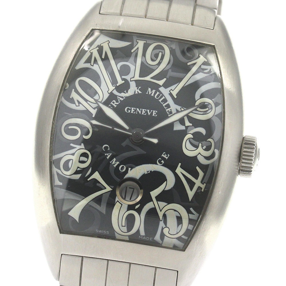 フランクミュラー FRANCK MULLER 8880CDTBR カサブランカ トノウカーベックス カモフラージュ 自動巻き メンズ 保証書付き_860013【中古】