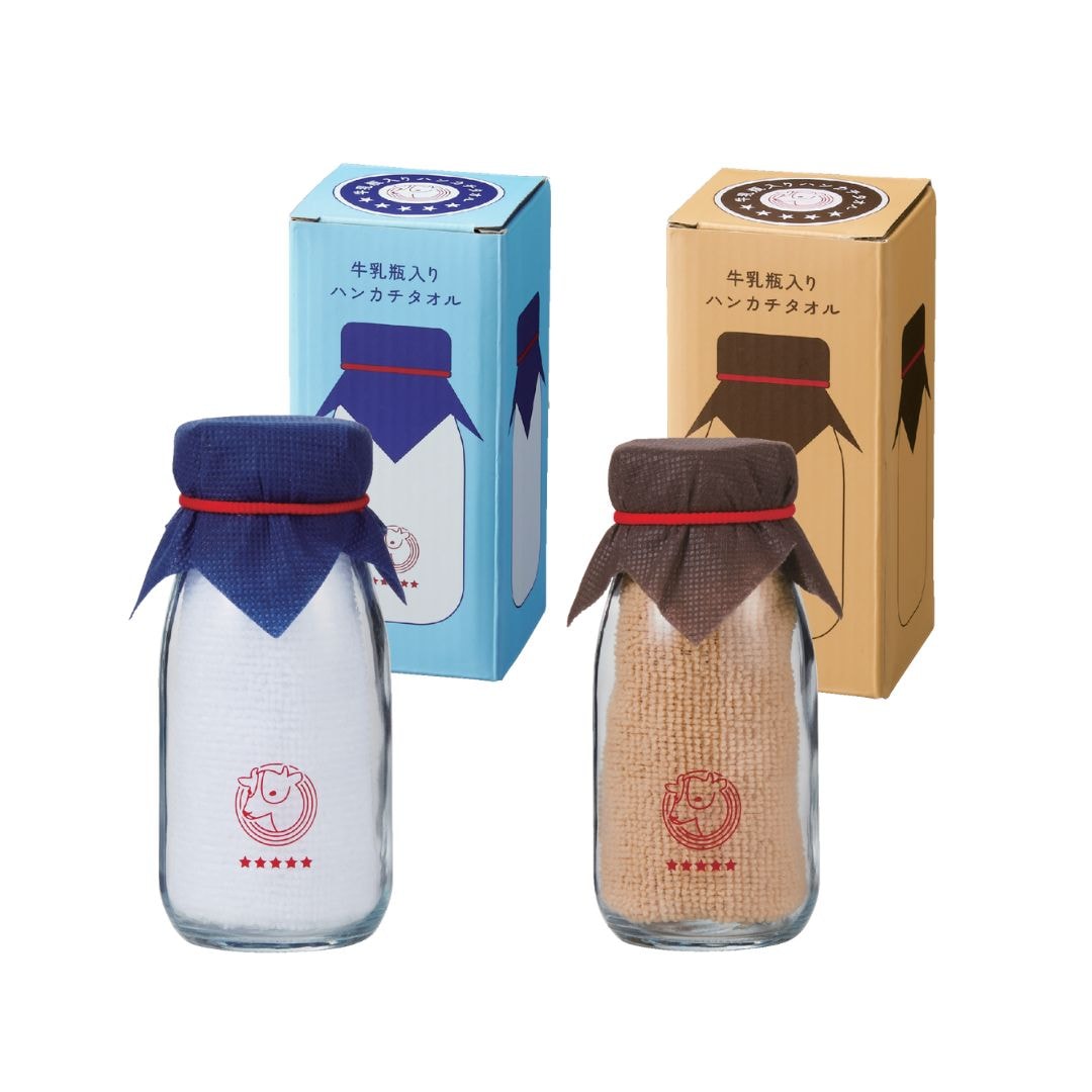 【72個セット】牛乳瓶入りハンカチタオル レトロギフト タオルギフト 小物入れ付き おもしろギフト プチギフト ノベルティ 粗品 ギフトタオル 牛乳パッケージ タオルセット 昭和レトロ 12,559円