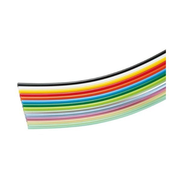 TE6100BK ポリウレタンチューブ TEタッチチューブ 6mm/100m 黒 メーカー直送