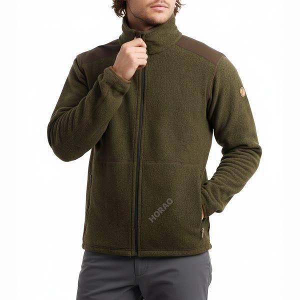 リオーダー 男性 ステン フリース ダークオリーブ (81765633) (Sten Fleece M)