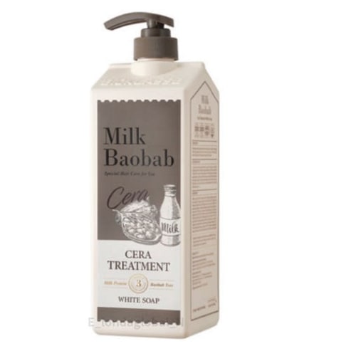 ミルクバオバブセラトリートメントホワイトソップ1.2L韓国美容スキンケア学校学園寮空港