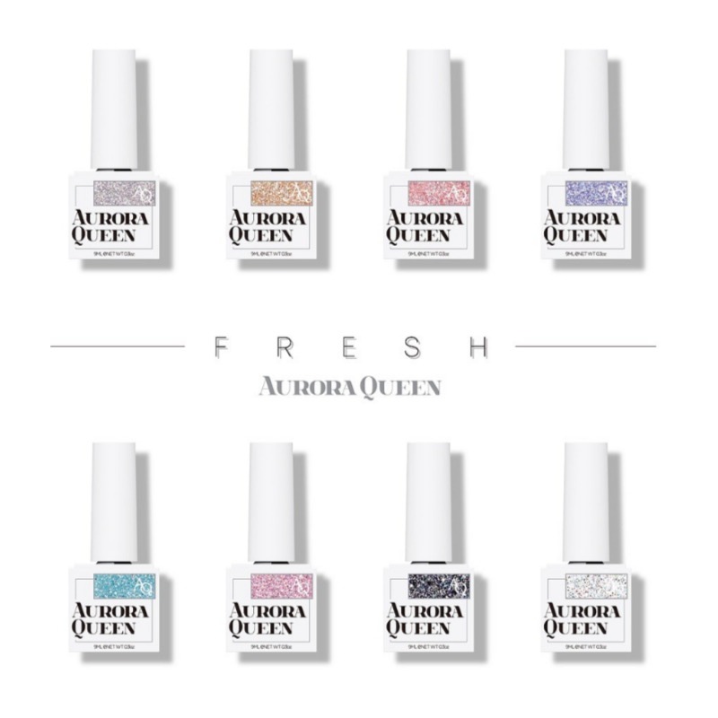 Aurora Queen /Fresh, Muzik /Glitter Gel 1+1