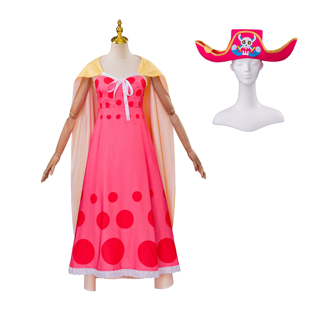 ワンピース鬼島の戦い四皇おばさんシャーロット玲玲cos服ハロウィーンコスプレ衣装