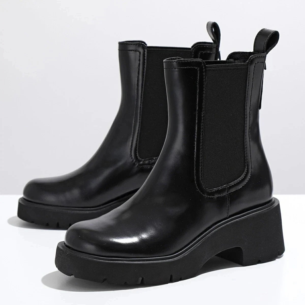 CAMPER カンペール アンクルブーツ K400575 Milah レディース ミラ ショーツブーツ サイドゴア レザー ラバーソール 靴 016