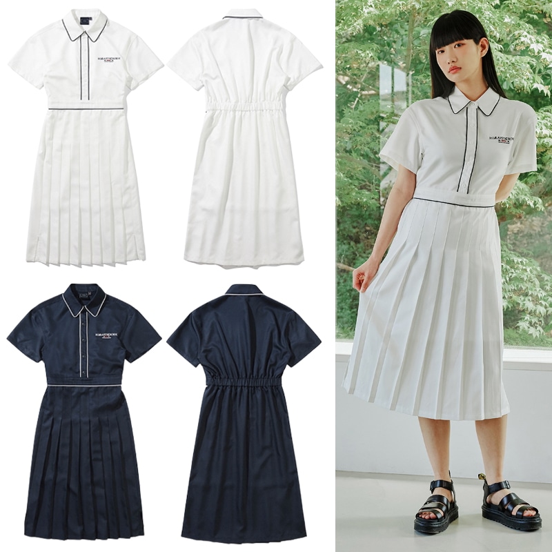 RMTC PLEATS SUMMER DRESS 2色 人気商品 正規品