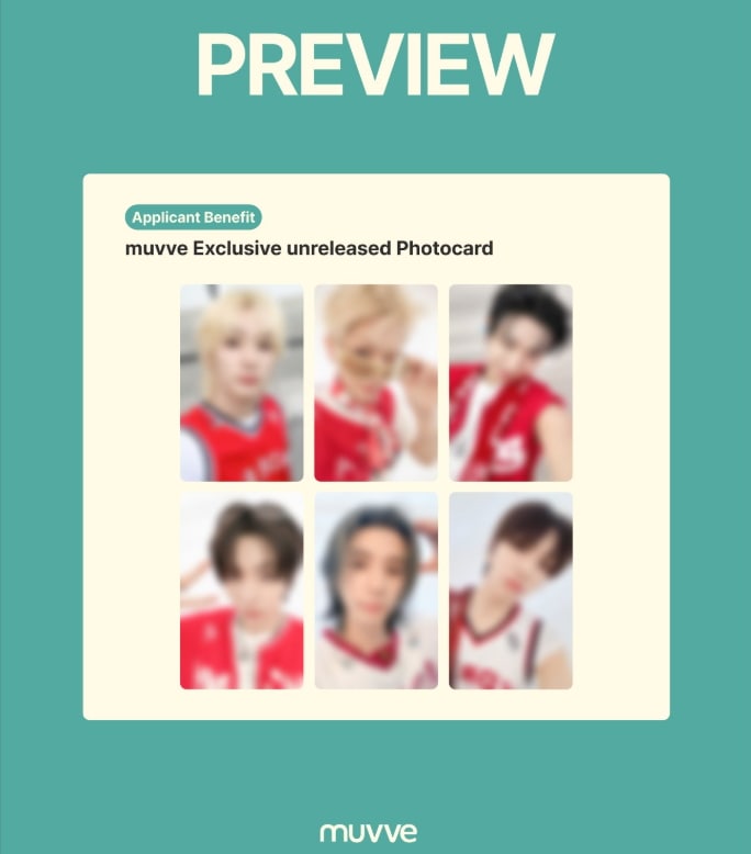 BOYNEXTDOOR 「HOME」 MUVVE LUCKYDRAW 予約特典公式トレカ PHOTOCARD SET (6枚)