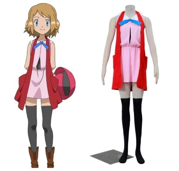 ポケットモンスター セレナ風 コスプレ衣装 ハロウィン コスム 変装 仮装