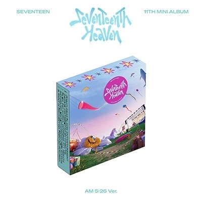 特典エントリーカード.HMV特典付き SEVENTEEN 11th Mini Album「SEVENTEENTH HEAVEN」 AM 5:26 Ver. 新品未開封