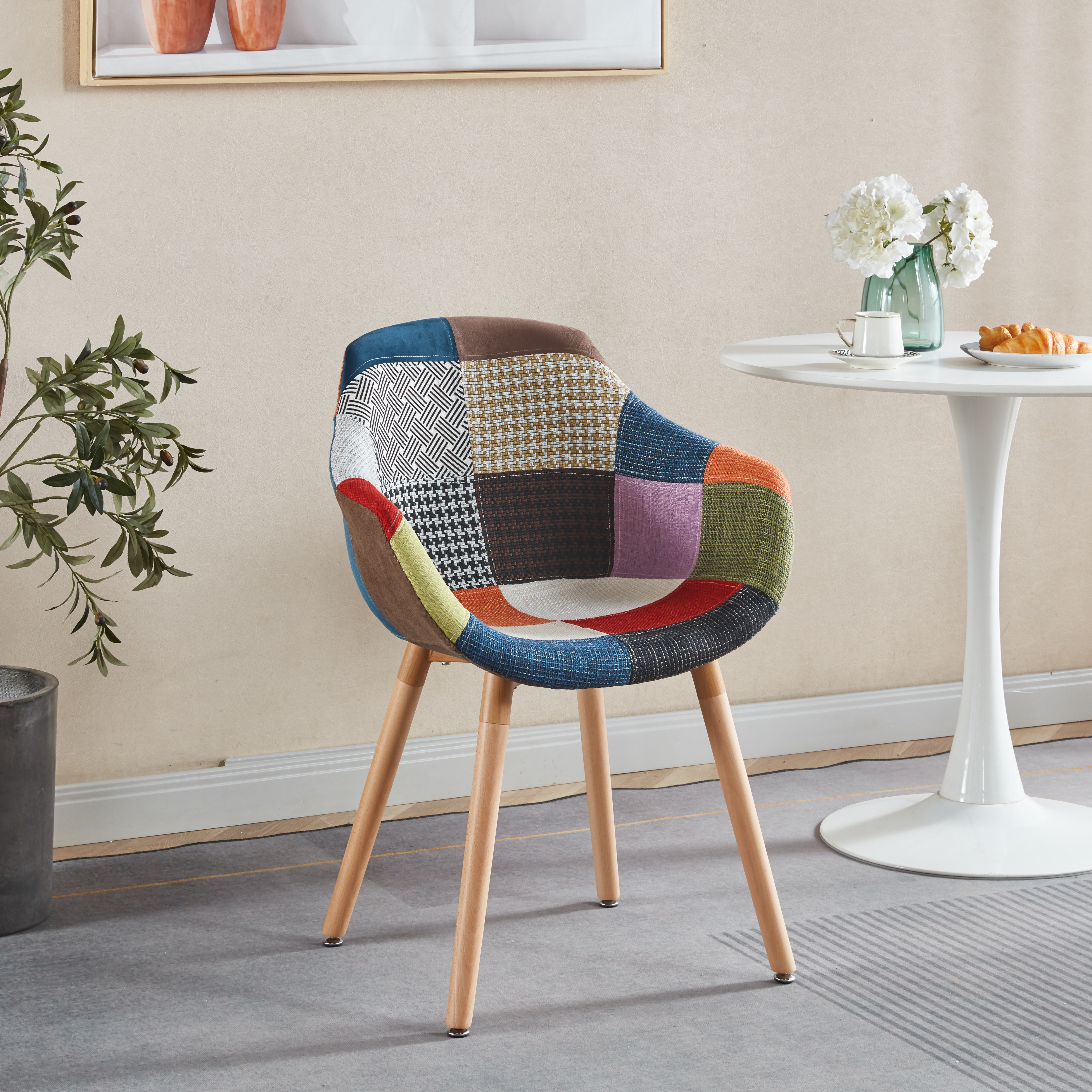 【国内へ発送&送·料·無·料】1340ダイニングチェア シェルチェア クチェア 北欧スタイル デザイナーファッション ホームオフィスチェア リビングルームチェア