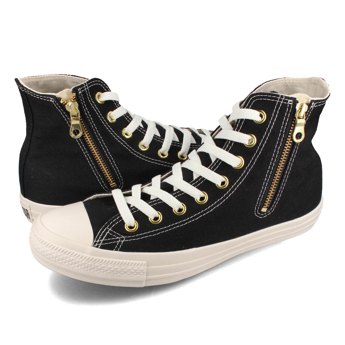 CONVERSE ALL STAR GOLDZIP III HI BLACK