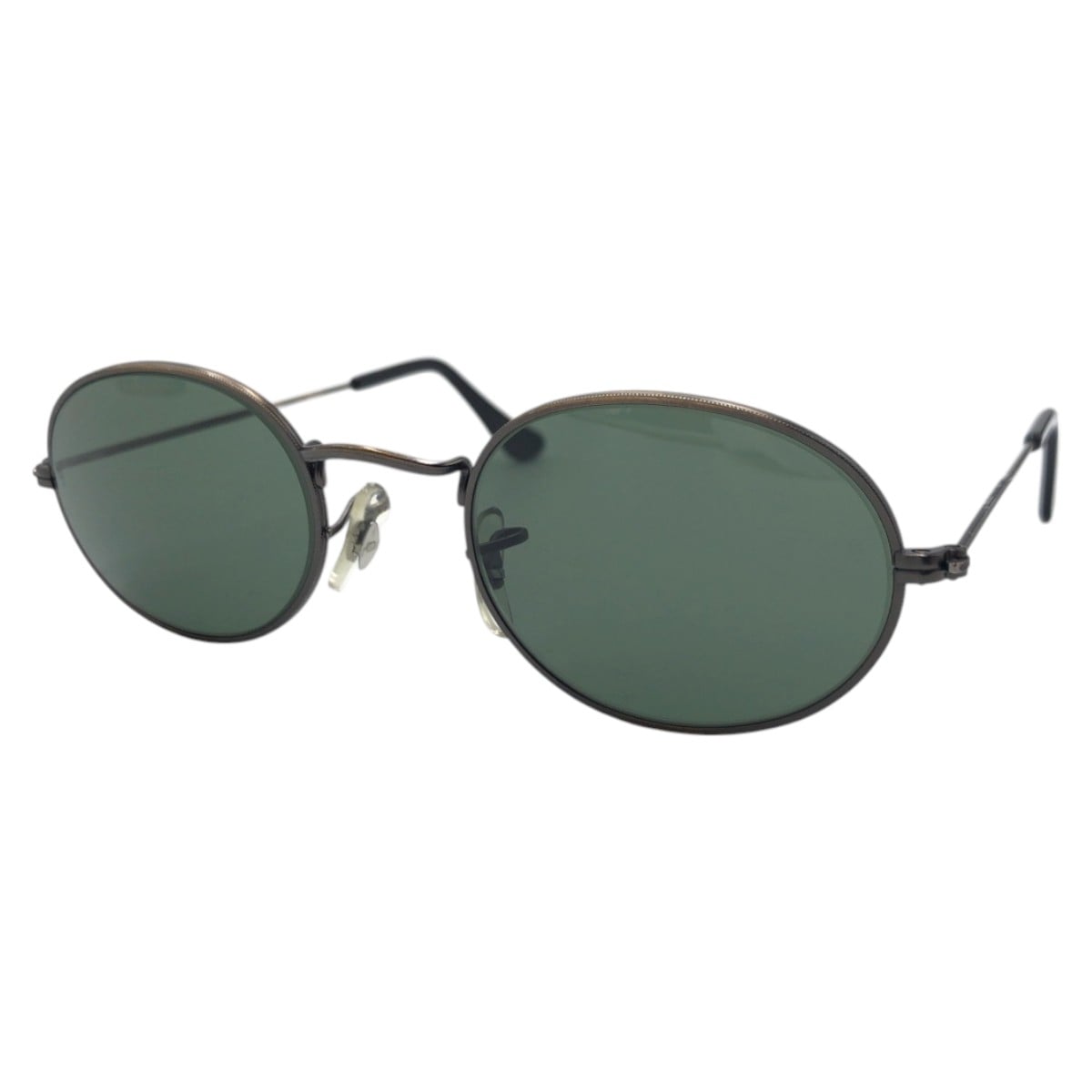 美品 ヴィンテージ B&L RAY-BAN U.S.A ブラック 黒 グリーン メタル W0969 サングラス 男女兼用 メンズ 502606