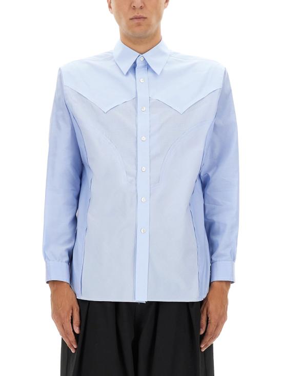 MAISON MARGIELA Men Long Tops S50DT0062 MTN109961 AZURE