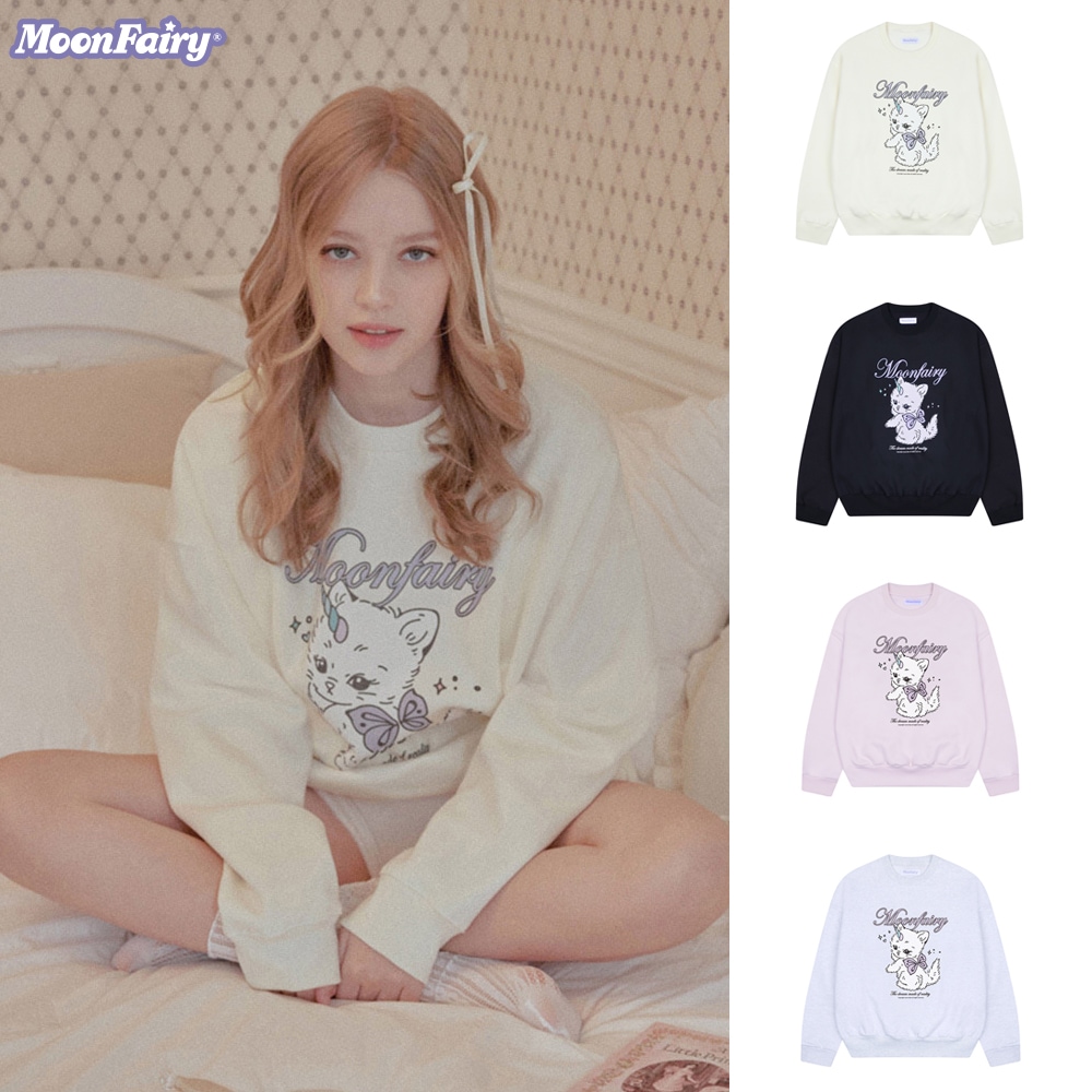 MF FAIRY CAT SWEATSHIRT-4 COLOR 5,611円