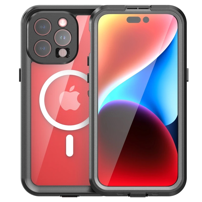 Shellbox-プロの防水電話ケース,360のカバレッジ,耐衝撃性,防塵,ip68,iphone 15pro,iphone 13,iphone 14,15シリーズ,プロモーション 6,156円