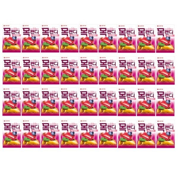 ロッテ ネックキャンディー ミックスベリー 38g 36個