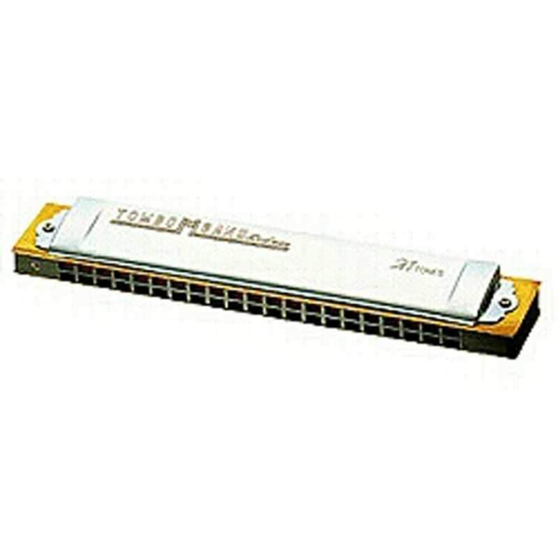 トンボ楽器　複音ハーモニカ 特製トンボバンド 21穴 ナチュラルマイナー GNm調　No.1521(GNm)