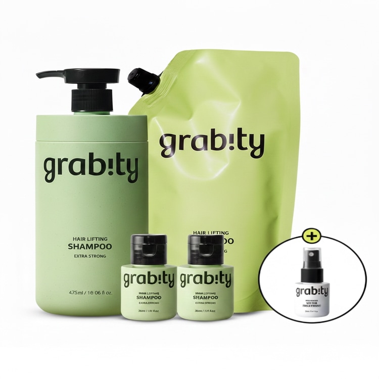 【公式】エクストラストロング シャンプー 大容量1010ml 企画セット （本品1＋詰め替え1＋ミニ30ml×2）