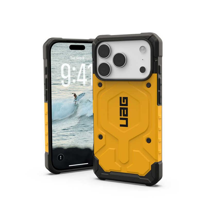 UAG　iPhone 17 Pro用 MagSafe対応 PATHFINDER(ヘリテージイエロー)　UAG-IPH25MA-MS-HY