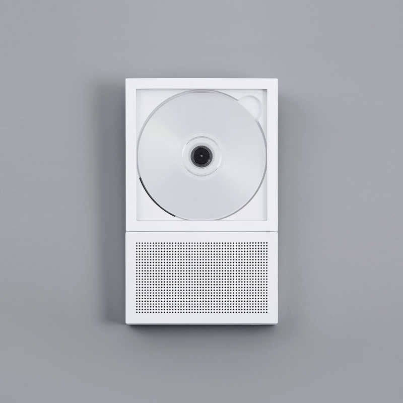 KM5　ワイヤレスCDプレーヤー Instant Disk Audio ホワイト　CP2-001-W