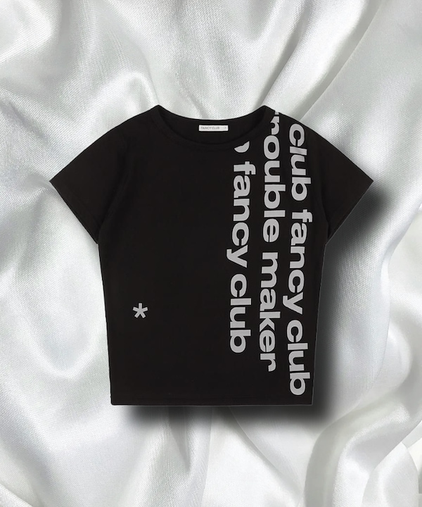 [FANCY CLUB] Tシャツ 半袖 BAYWATCH CROP TEE (2color) A'GEM/9 × .kom 『 FANCY CLUB/ファンシークラブ』 BAYWATCH