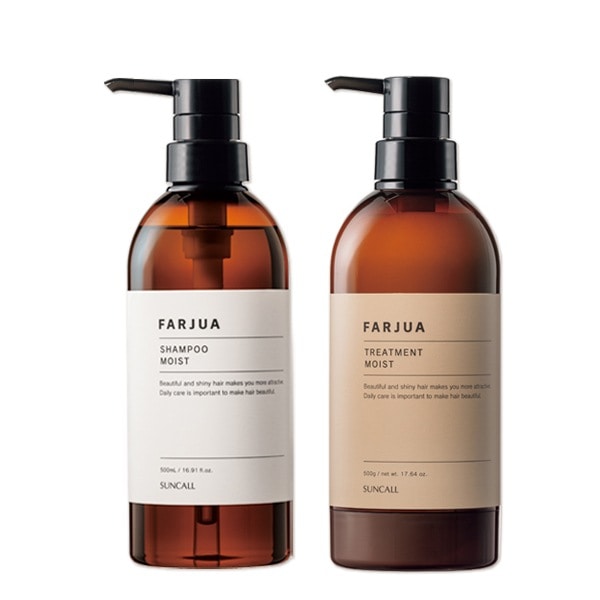FARJUA モイスト　シャンプー500ml & トリートメント 500g サンコール / ファルジュア シャンプー モイスト